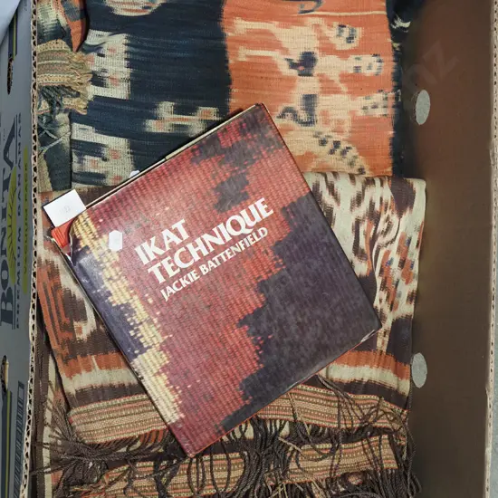 Ikat dyed throws, Ikat technique book