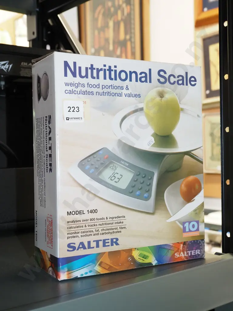 boxed as new Salter Nutritional scale Image 1++