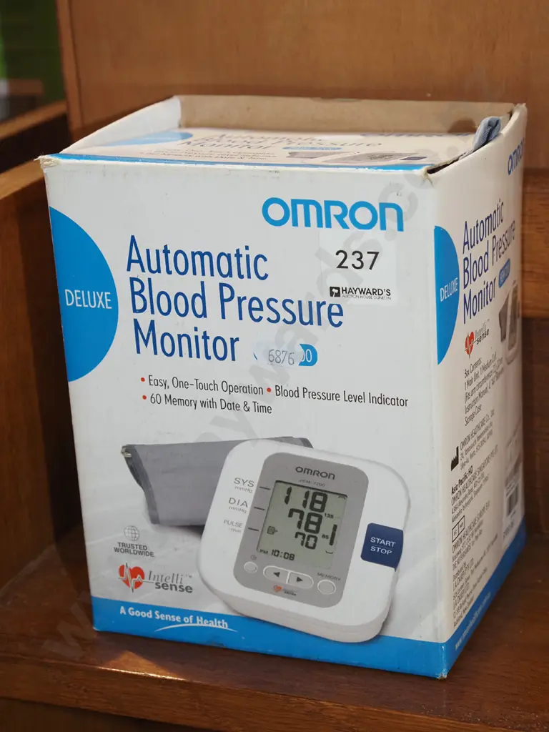 Omron automatic blood pressure monitor Image 1++