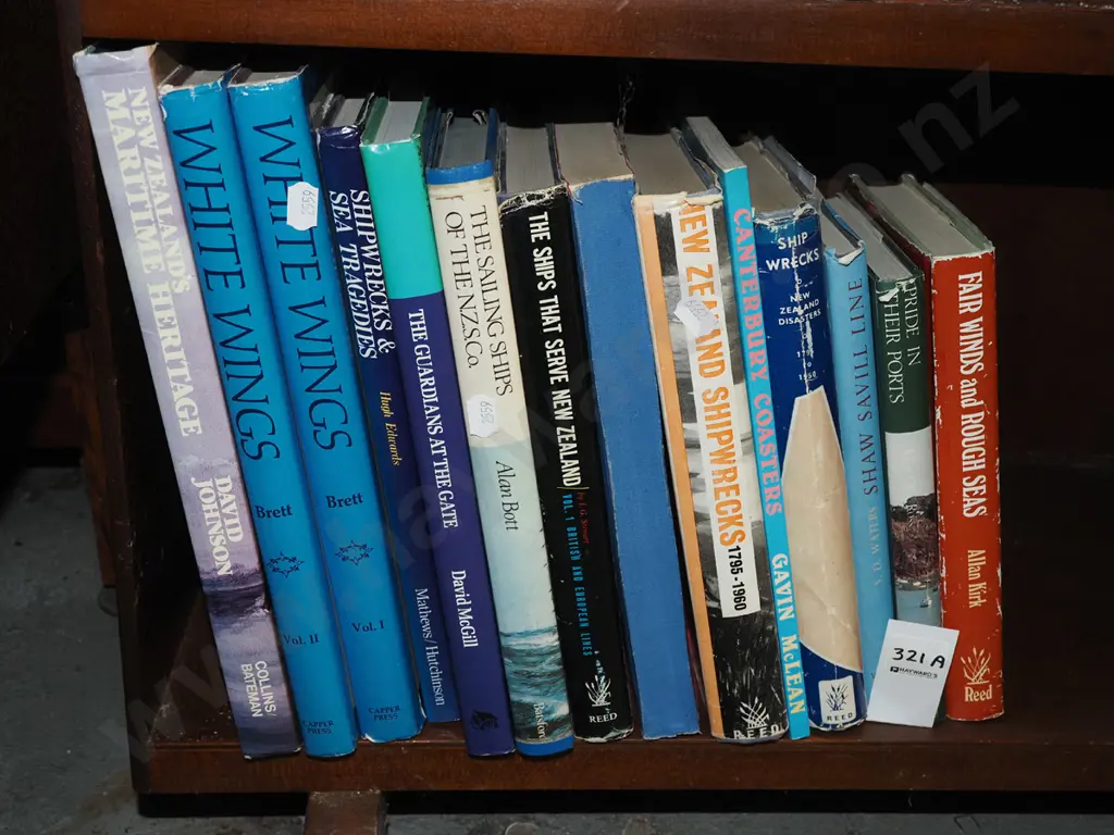 books on NZ maritime history Image 1++