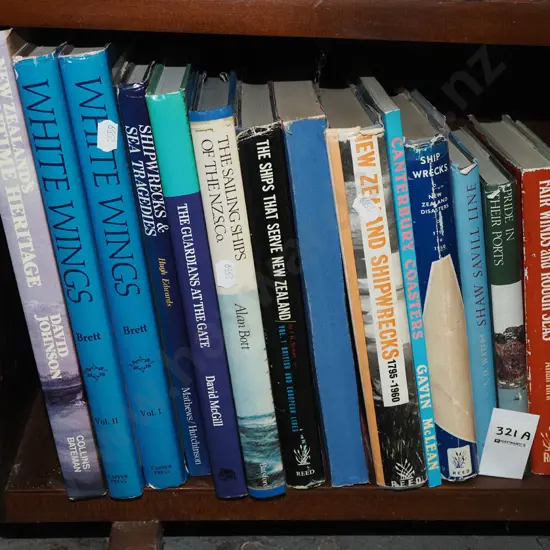 books on NZ maritime history