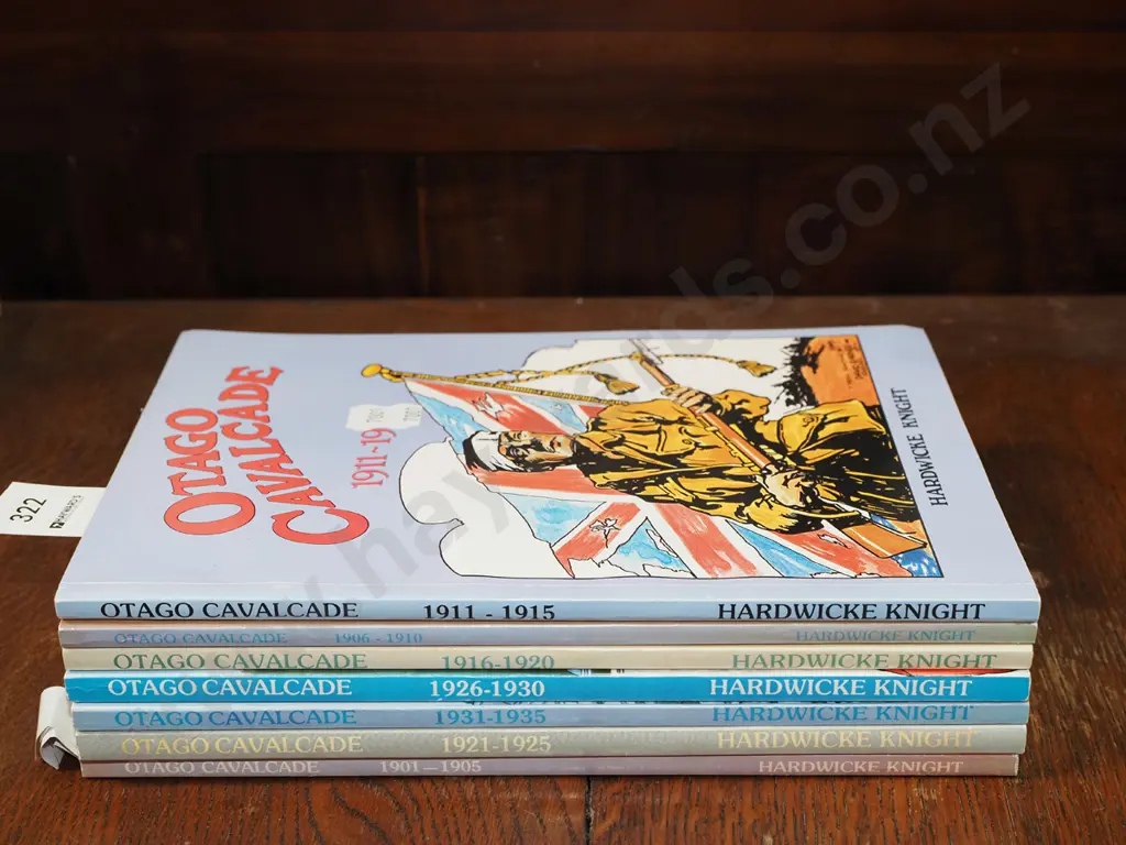 Otago Cavalcade bookks Image 1++
