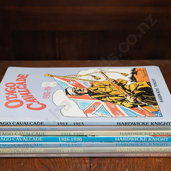 Otago Cavalcade bookks