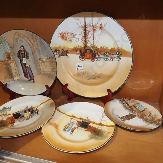 5X Royal Doulton plates