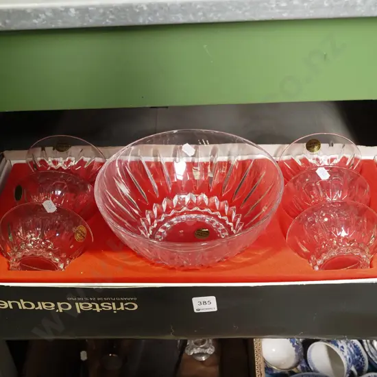box; crystal sweet set