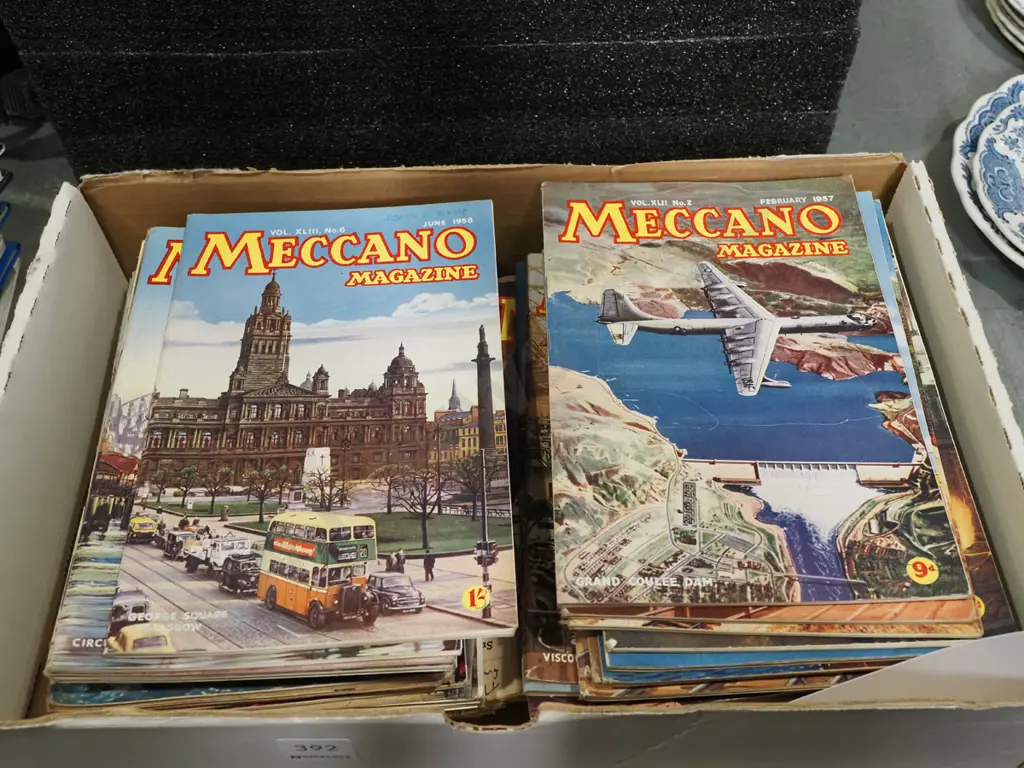 1950s Meccano magazines Image 1++