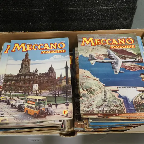 1950s Meccano magazines