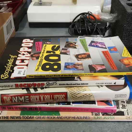 1980s rock and roll books