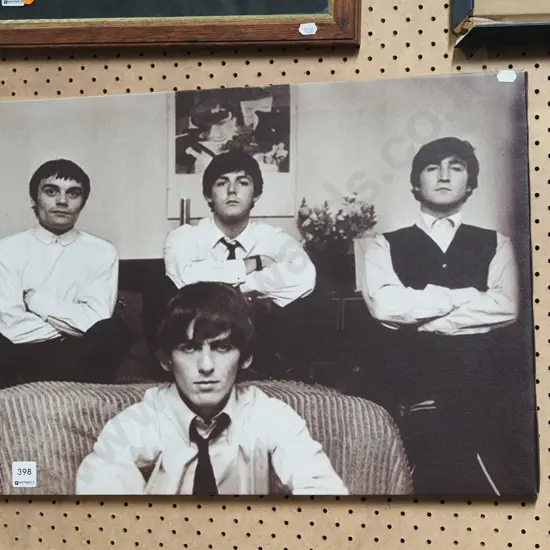 print on boxed canvas - The Beatles