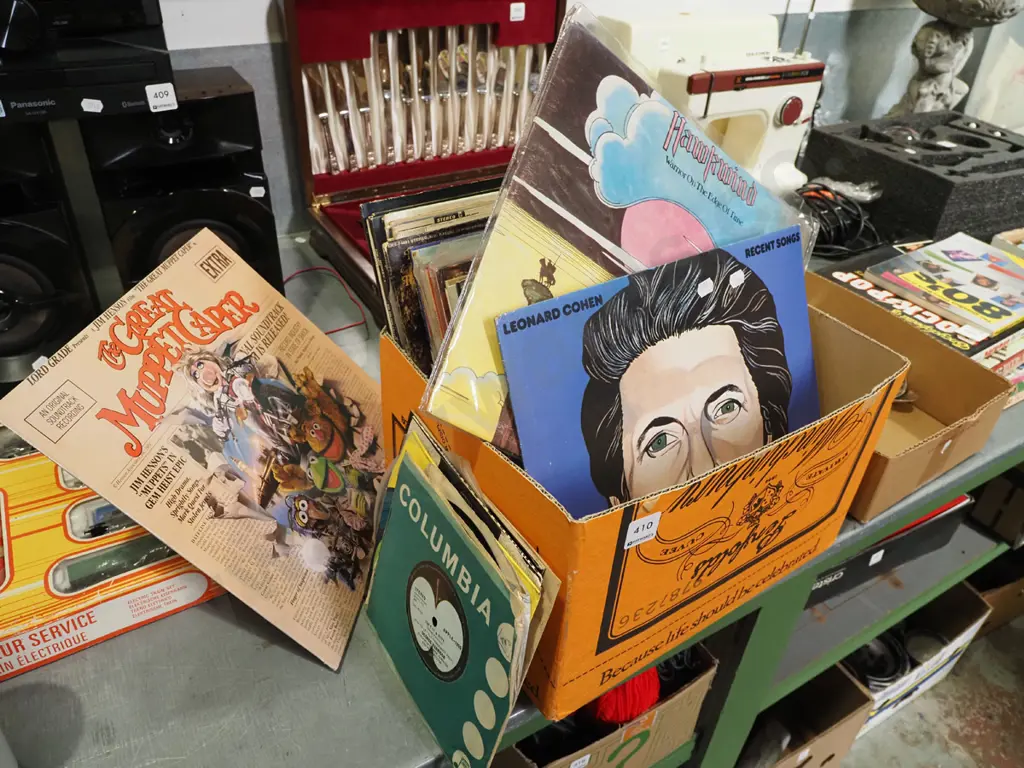 box; LPs, 45s Image 1++