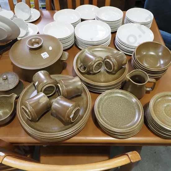 Temuka plates, bowls, cups etc
