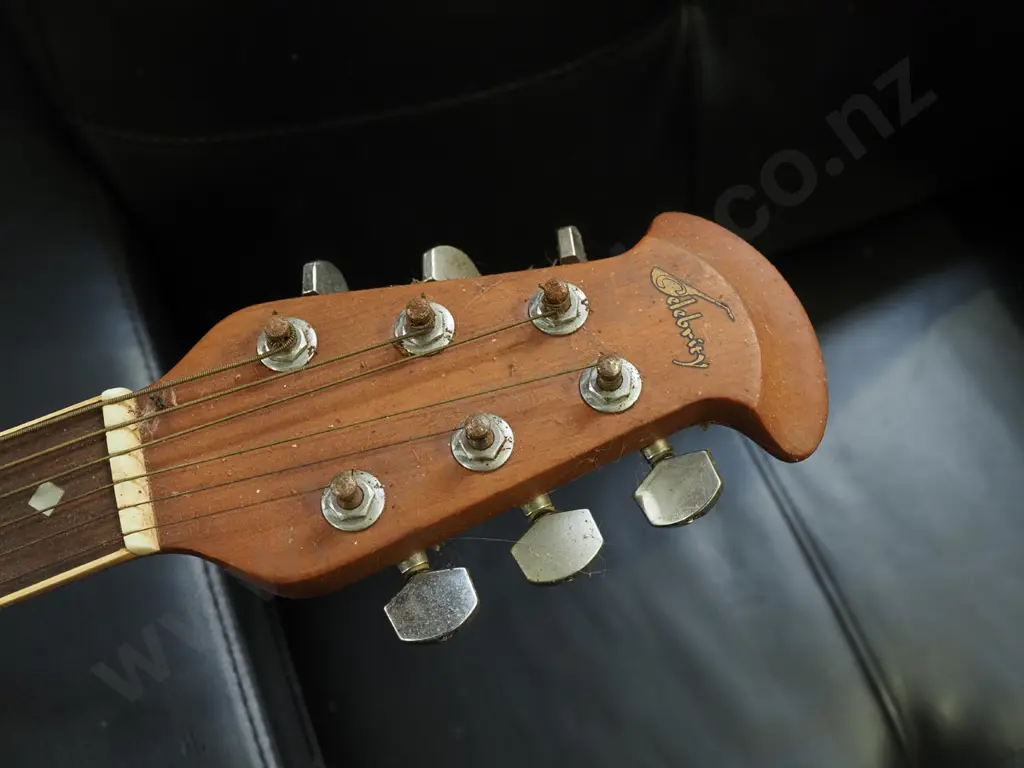 Celebrity (Ovation) acoustic-electric guitar - some rust, needs a clean and new strings Image 1++