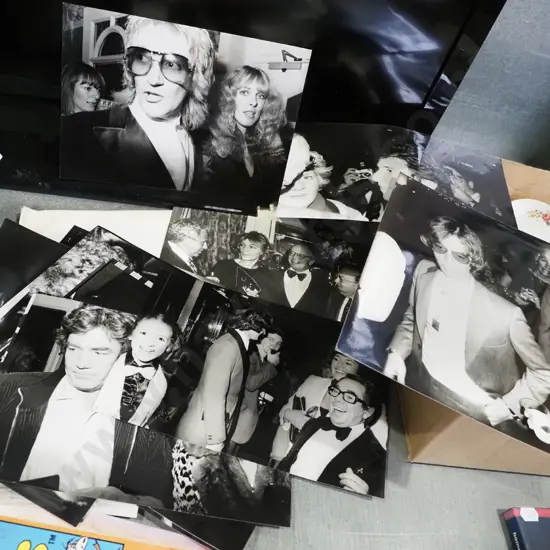 unframed celebrity photographs