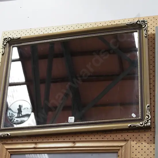 ornate framed wall mirror W760