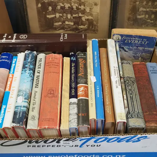box; local history and other books