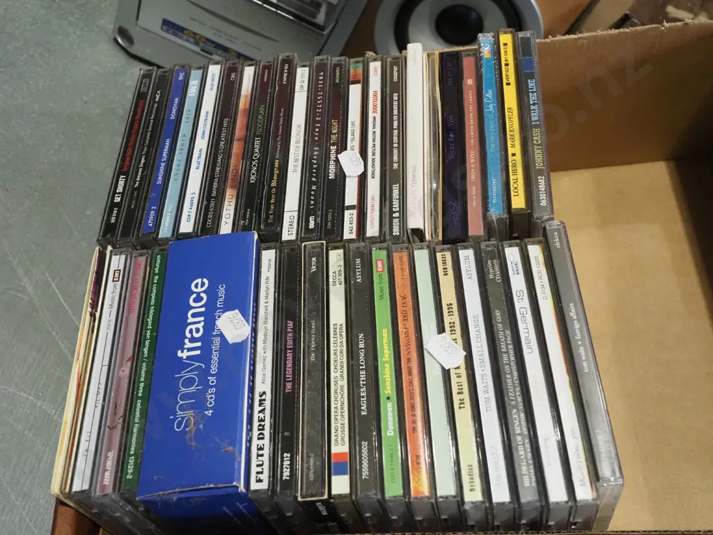 box of CDs Image 1++