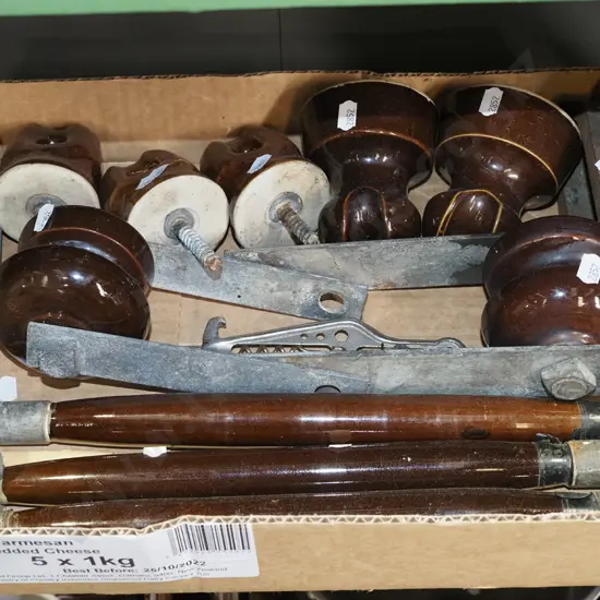 box; electrical insulators
