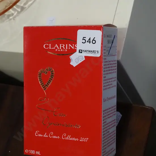 boxed Clarins eau de Dynamisante 2007 100ml