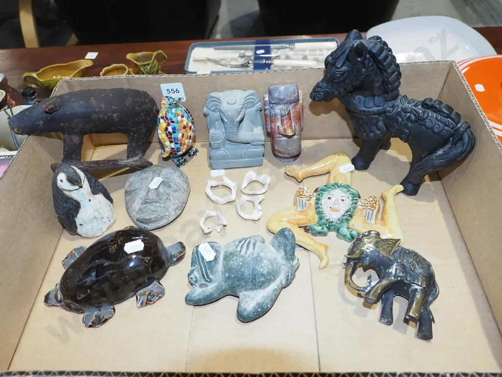 box of figurines and ornaments Image 1++