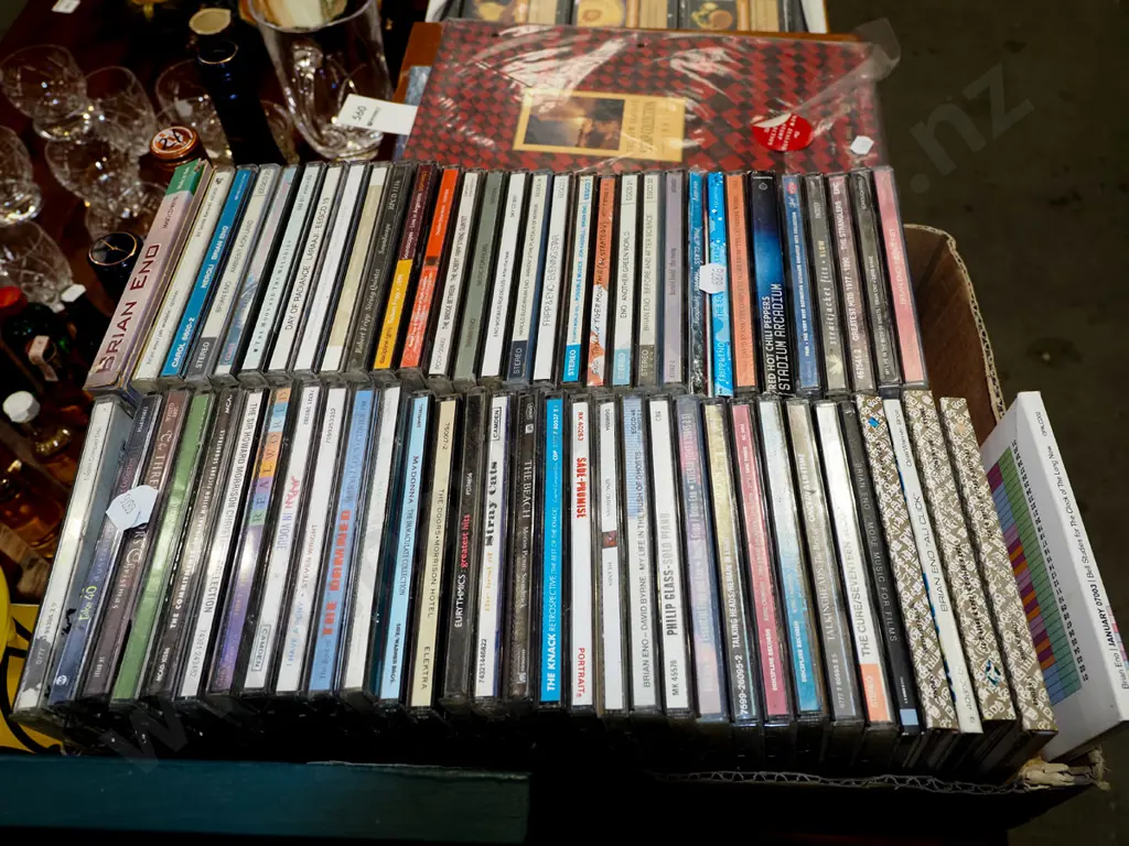 box of CDs Image 1++