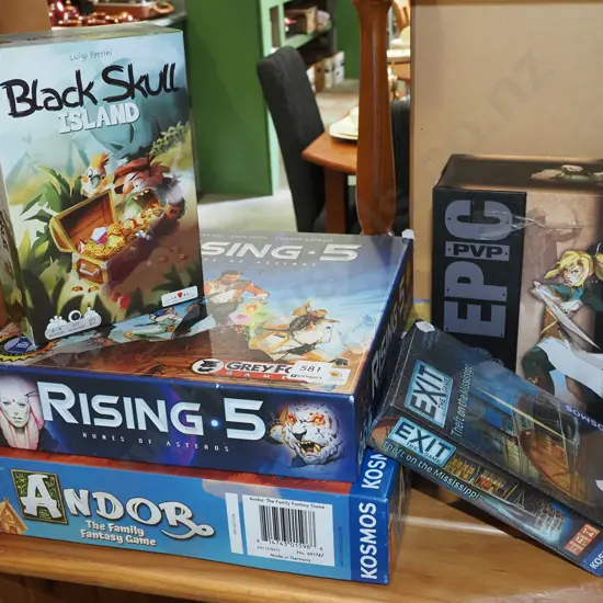 various fantasy board games