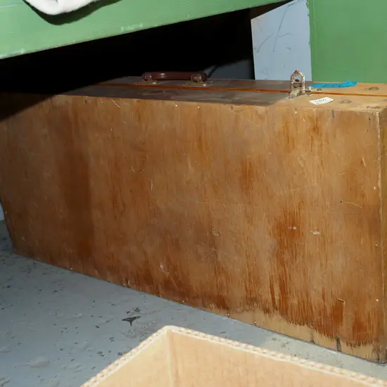 homemade wooden camping table
