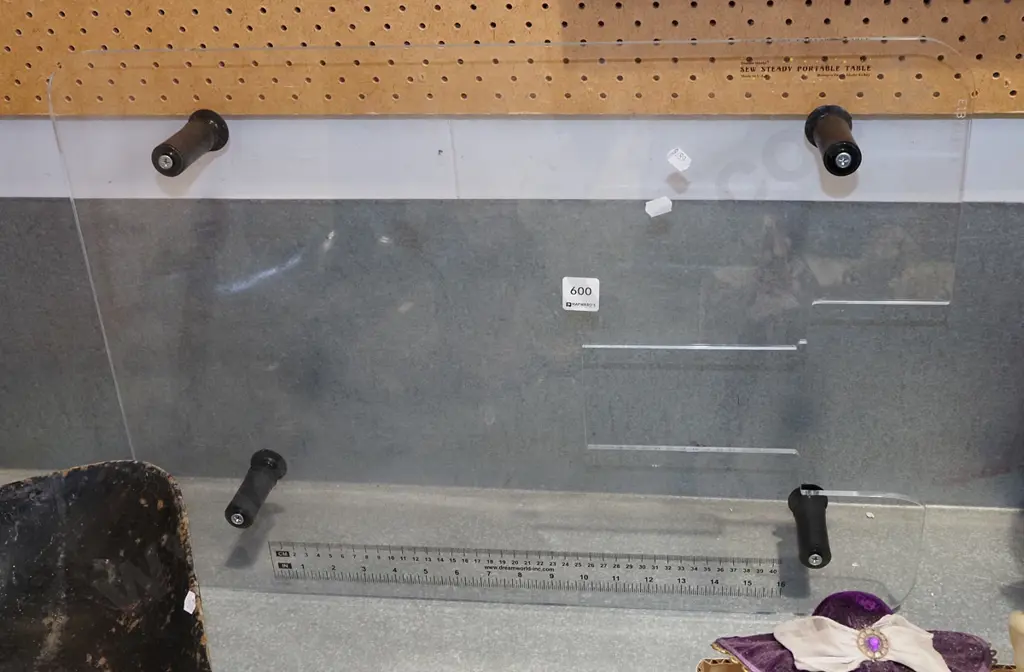 perspex sew steady portable table Image 1++