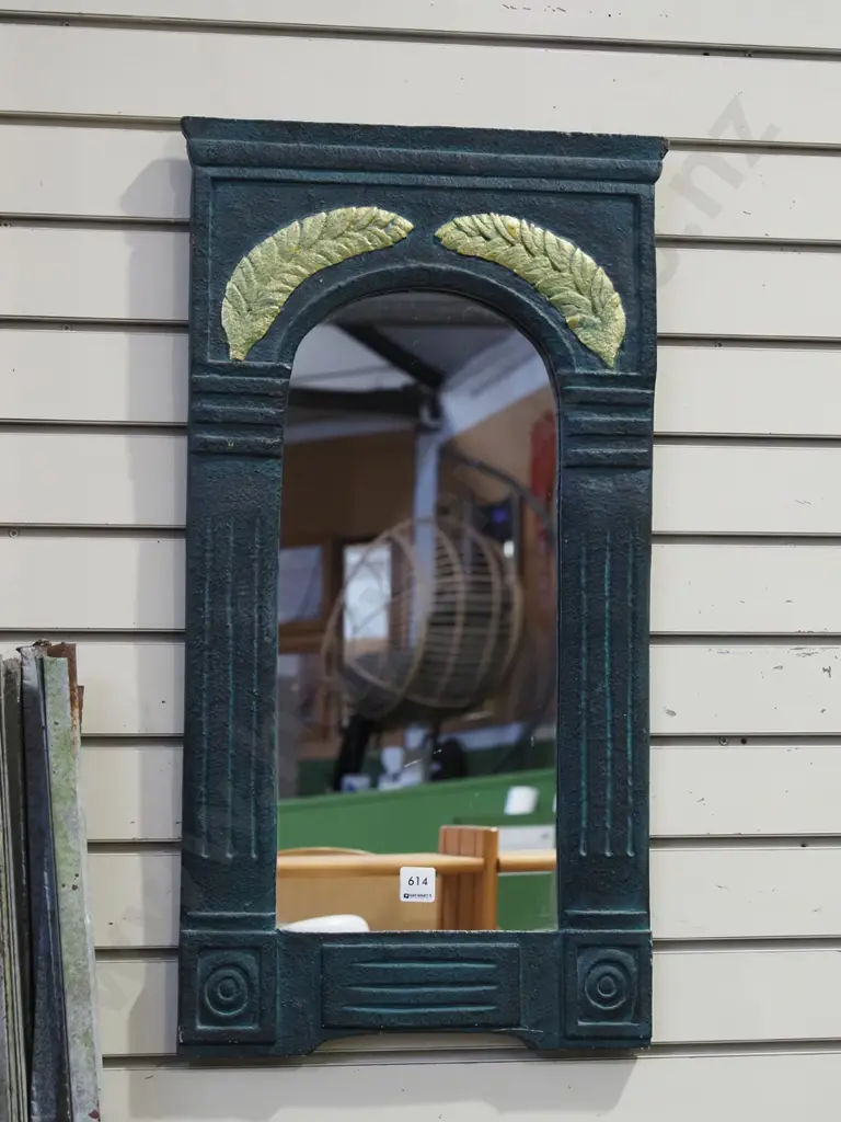 composite classical style framed wall mirror H680 Image 1++