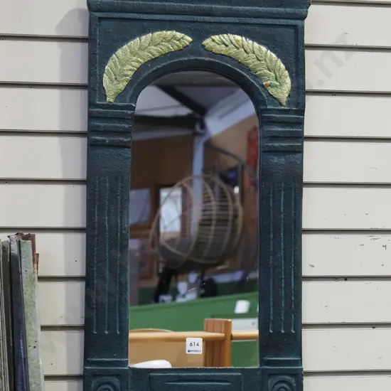 composite classical style framed wall mirror H680