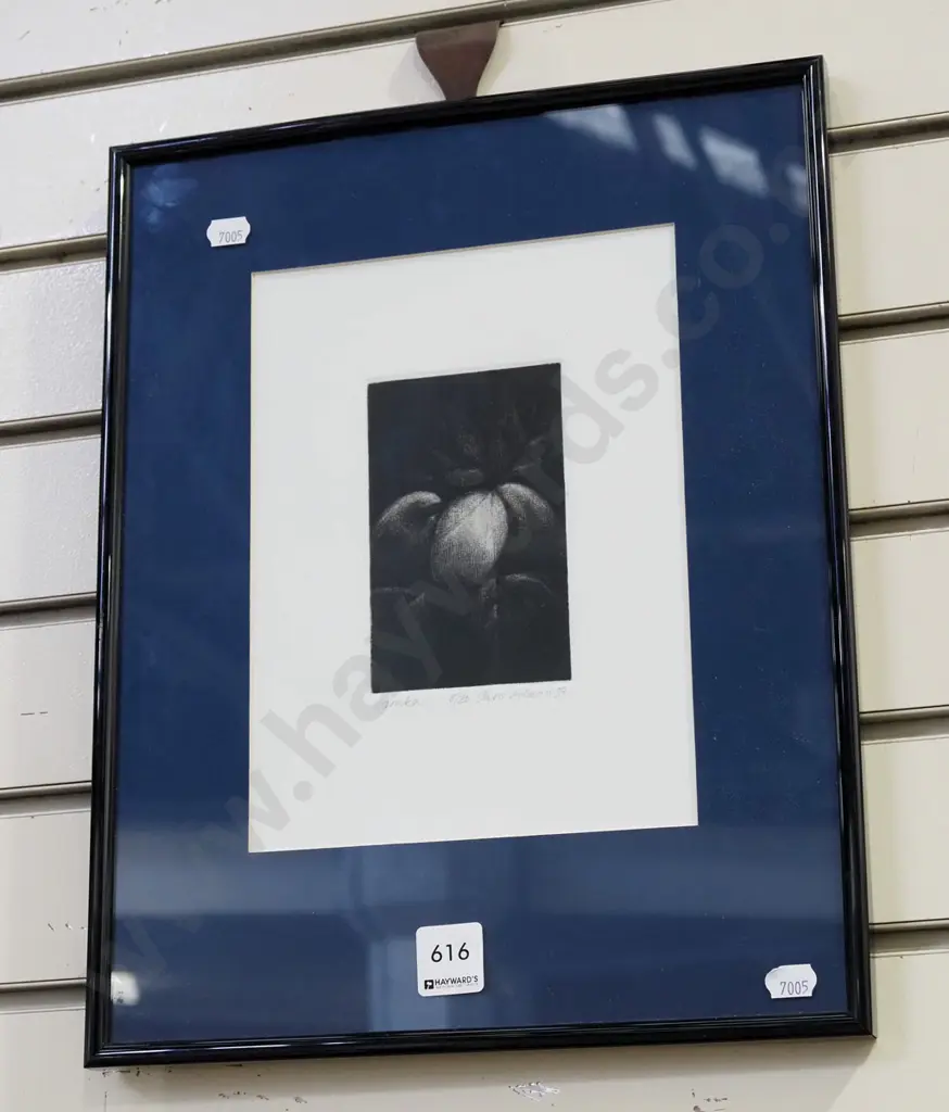 Chris Adams '97 - framed ltd edition print - Karaka Image 1++