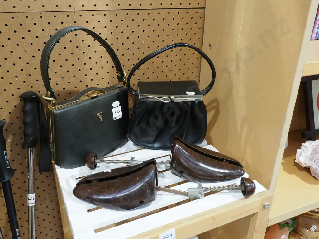 vintage evening purses, shoe stretchers Image 1++