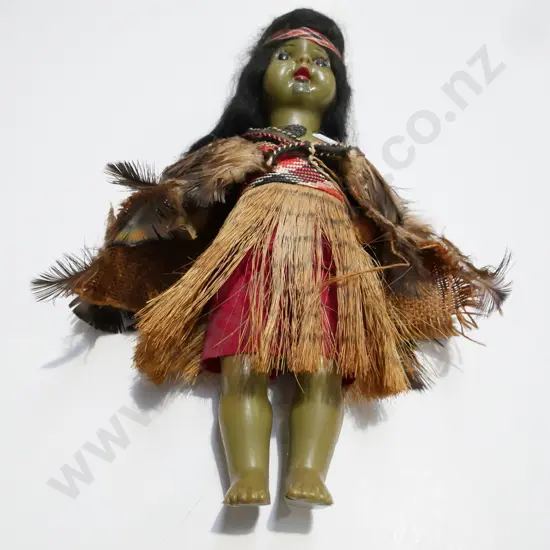 Maori souvenir doll