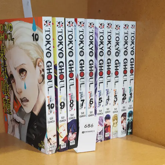 10x volumes of Tokyo Ghoul