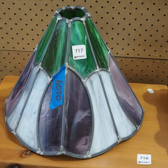 leadlight lightshade H230