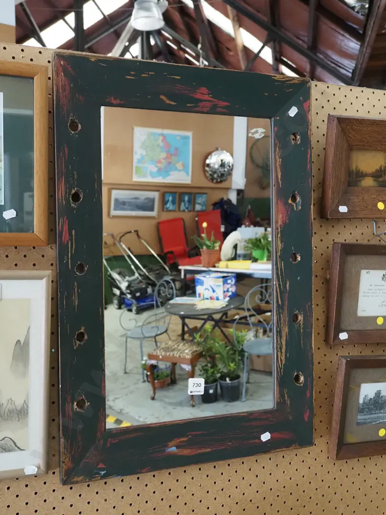 distressed wall mirror H620 Image 1++