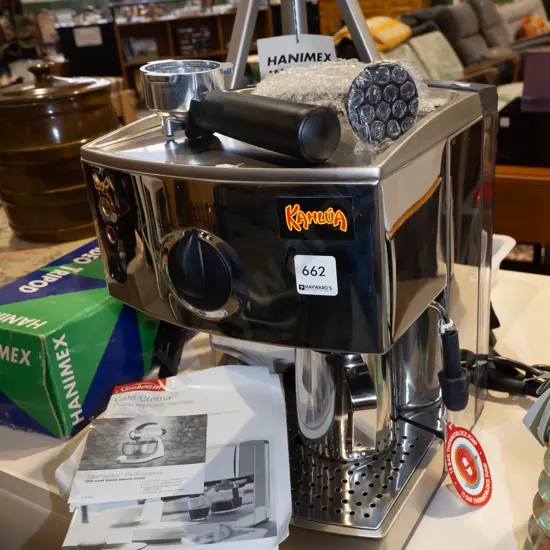 Sunbeam Caf creamer - as new espresso machine