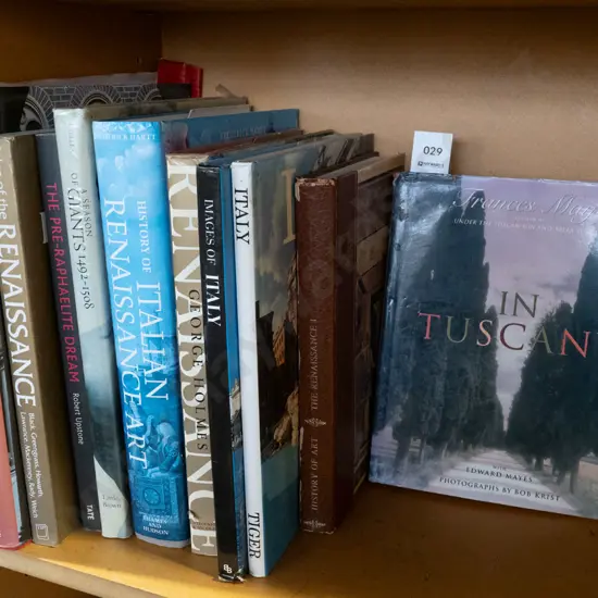 Italian and art books