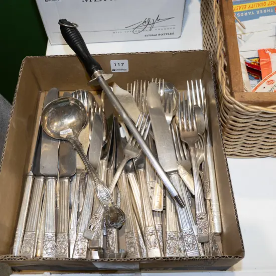 box of cutlery