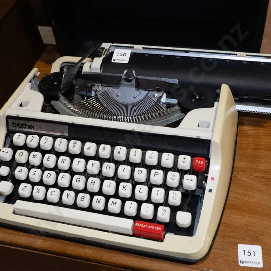 Brother portable typewriter