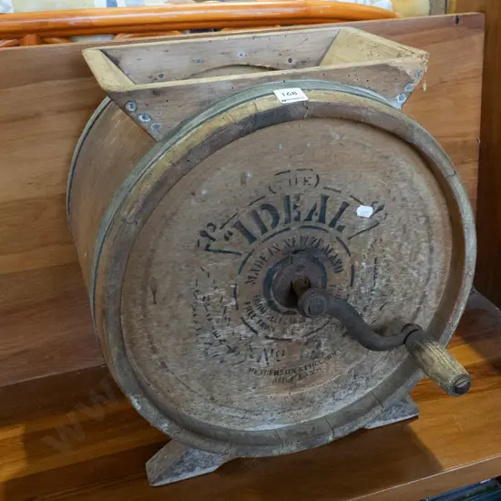 Ideal butter churn - significant borer