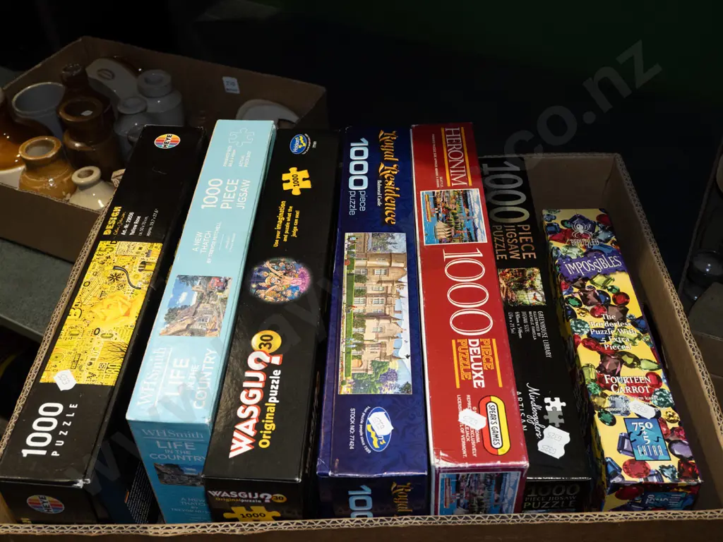 box of puzzles Image 1++