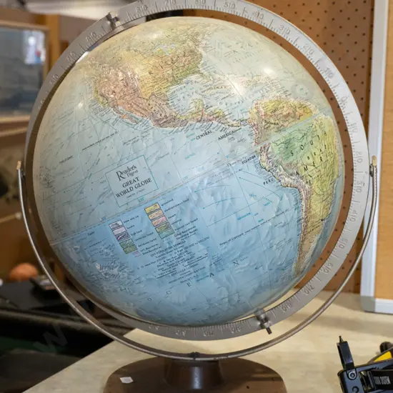 world globe H400