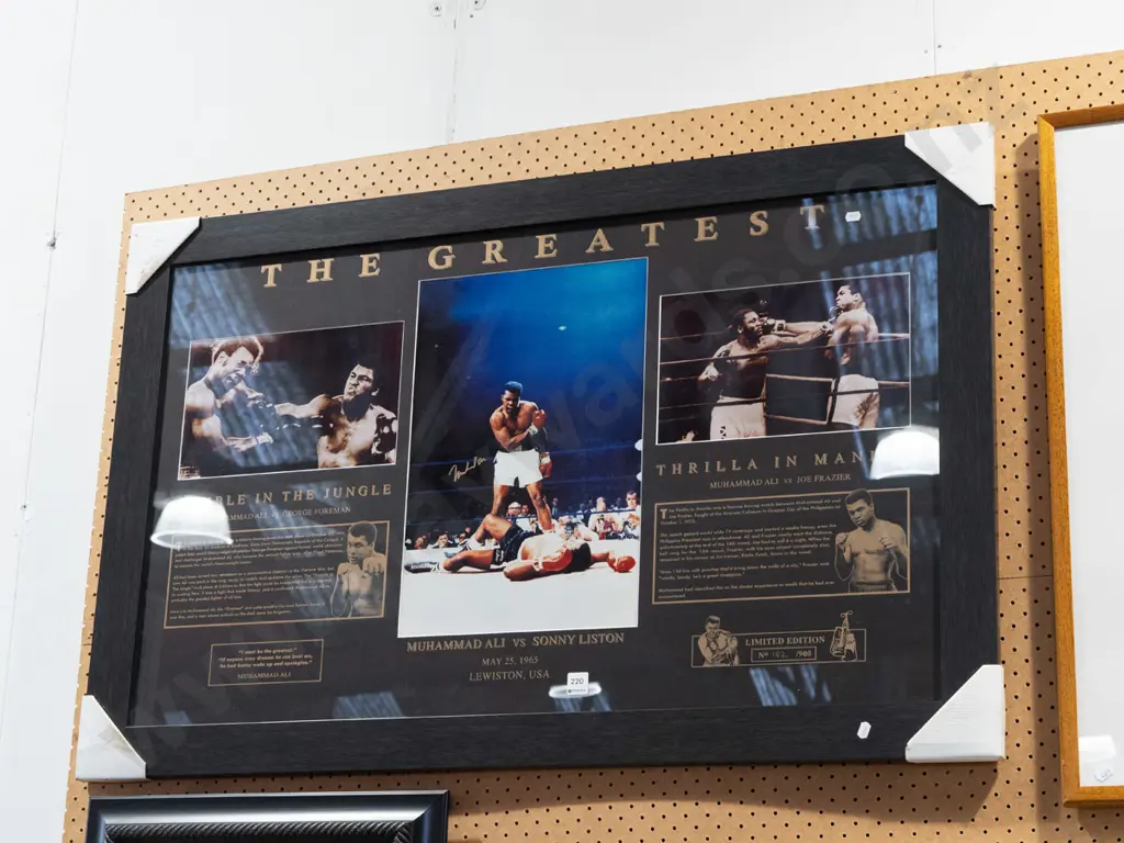 framed Muhammed Ali prints Image 1++