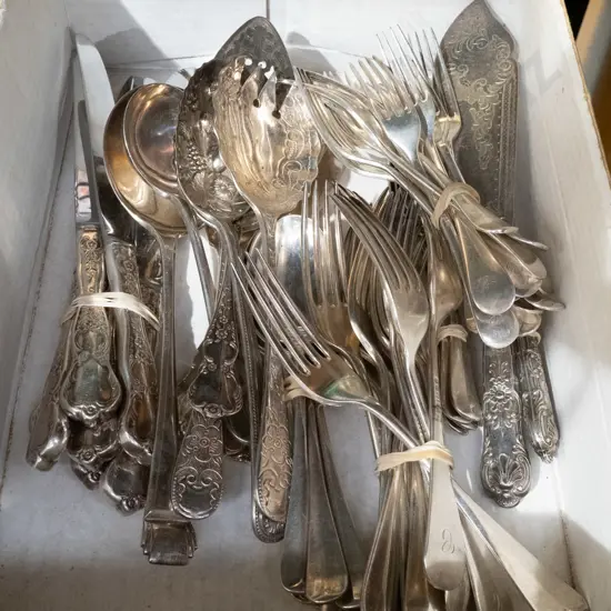 box of cutlery