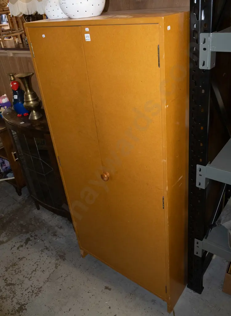 mdf 2 door stationery cupboard H1550 W715 D385 Image 1++
