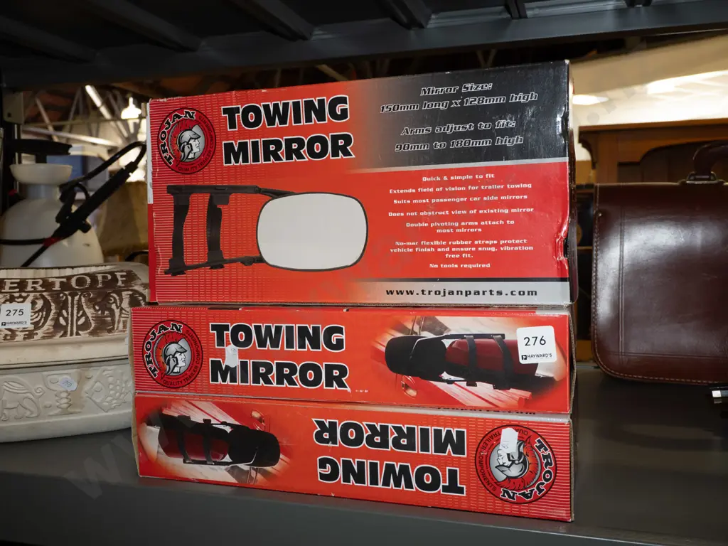 3x boxed Trojan towing mirrors Image 1++