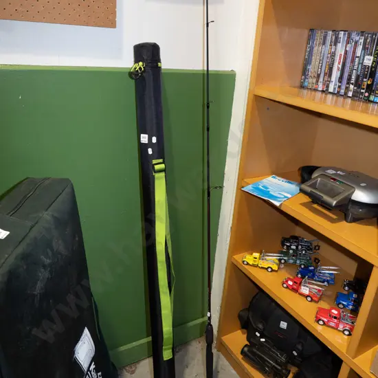 fly fishing rod and carry canister