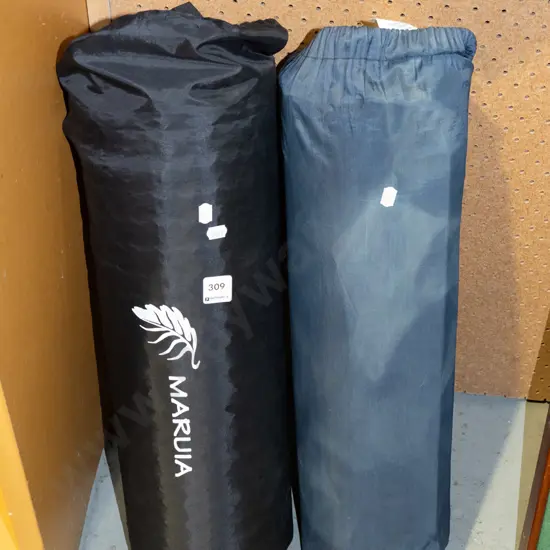2x inflatable caminng beds