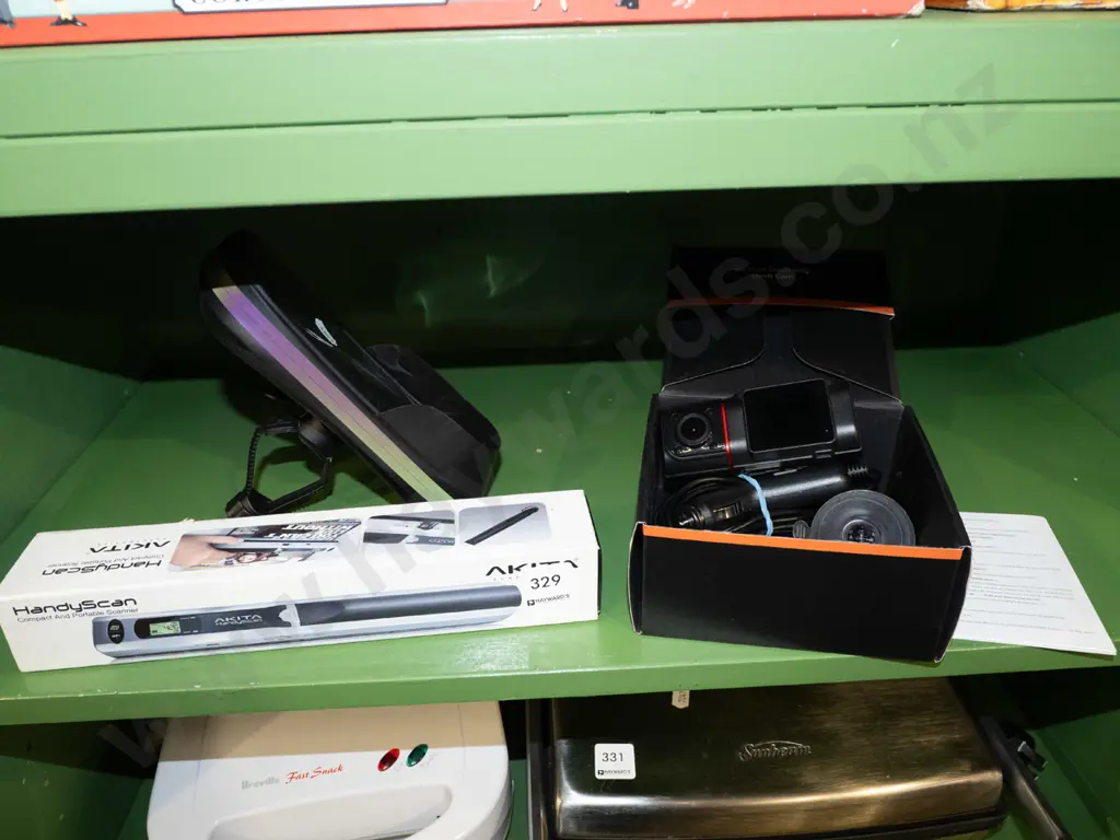 compact portable scanner, dash cam, phone case Image 1++