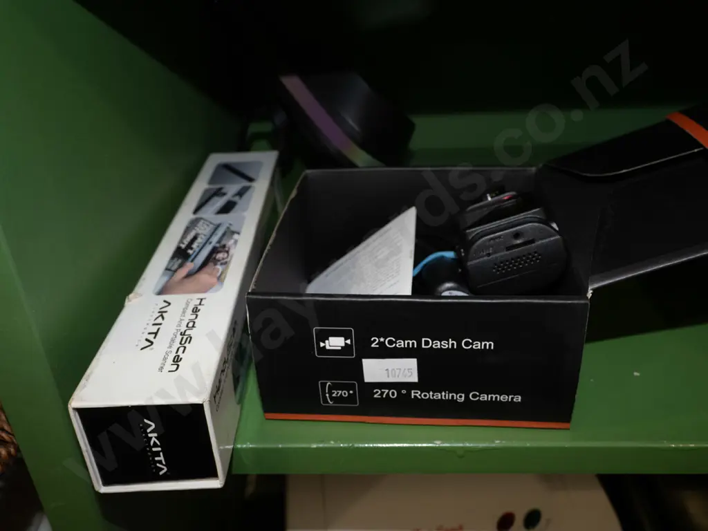 compact portable scanner, dash cam, phone case Image 1++